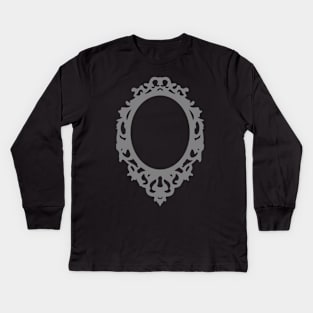 Vintage Mirror Kids Long Sleeve T-Shirt